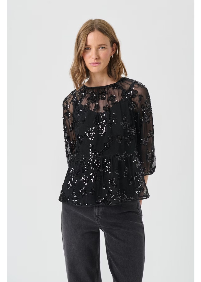 Part Two | Vivian Black Blouse