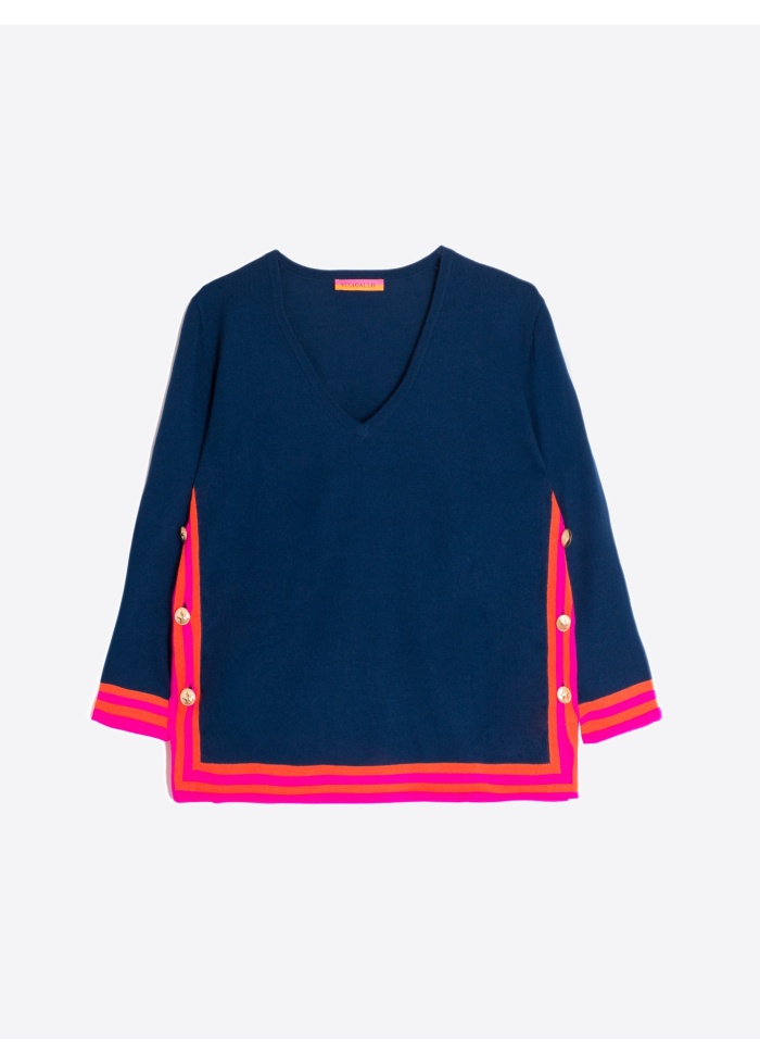 Vilagallo | Button Detail Jumper
