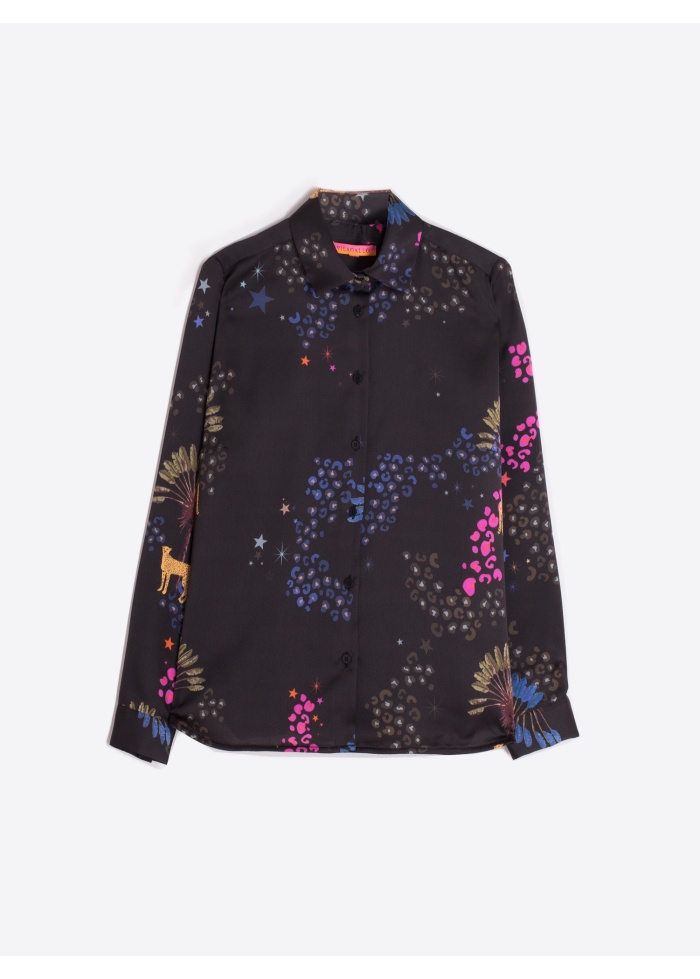 Vilagallo | Isabella Cheetah Shirt