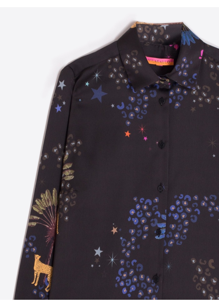 Vilagallo | Isabella Cheetah Shirt
