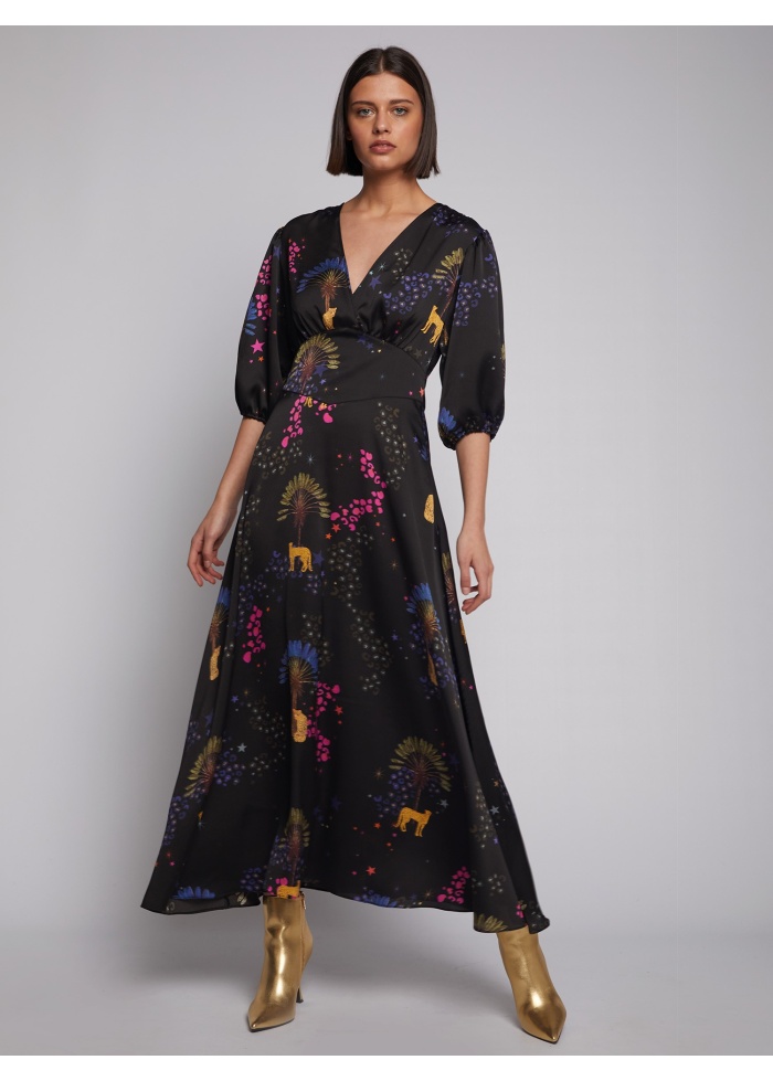 Vilagallo | Natasha Midi Dress