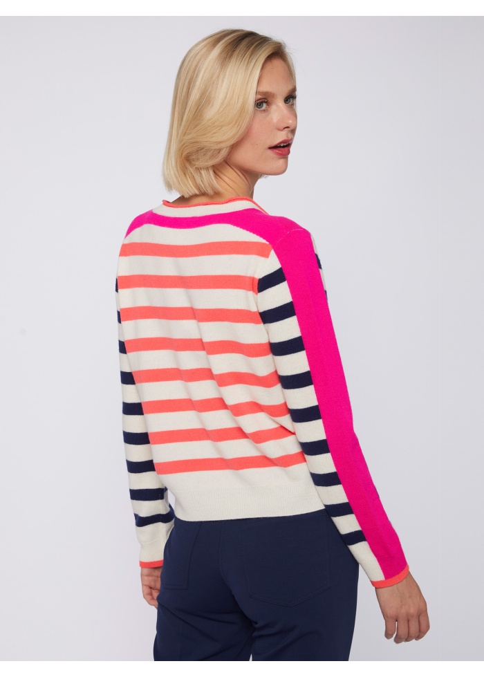 Vilagallo | Contrasting Stripe Jumper