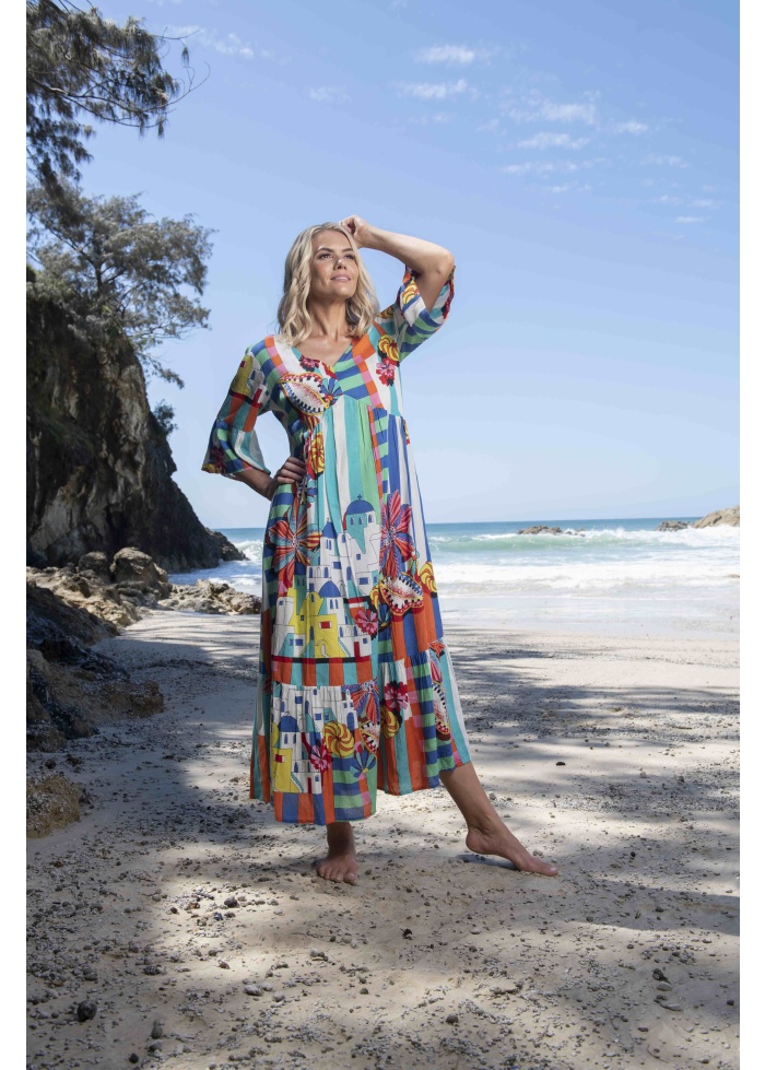 Orientique | Oia Maxi Dress