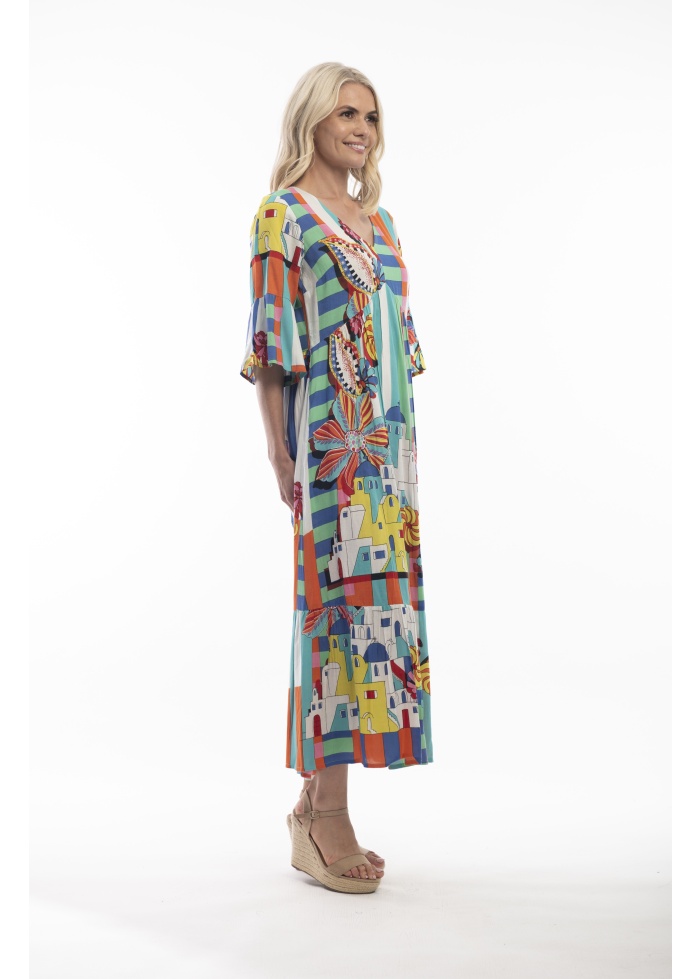 Orientique | Oia Maxi Dress