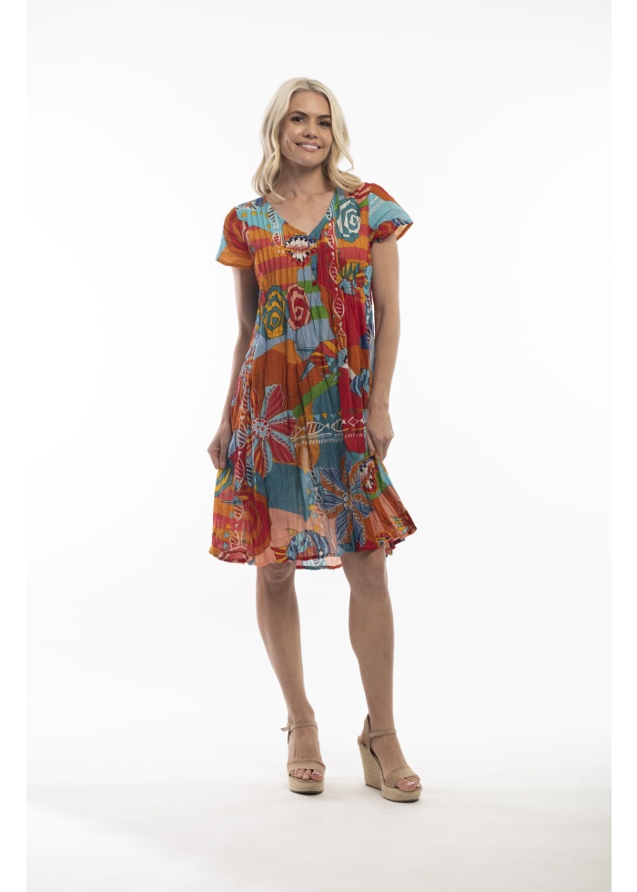 Orientique | Oia Crinkle Dress