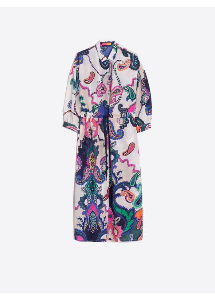 Vilagallo | Lipa Maxi Paisley Dress