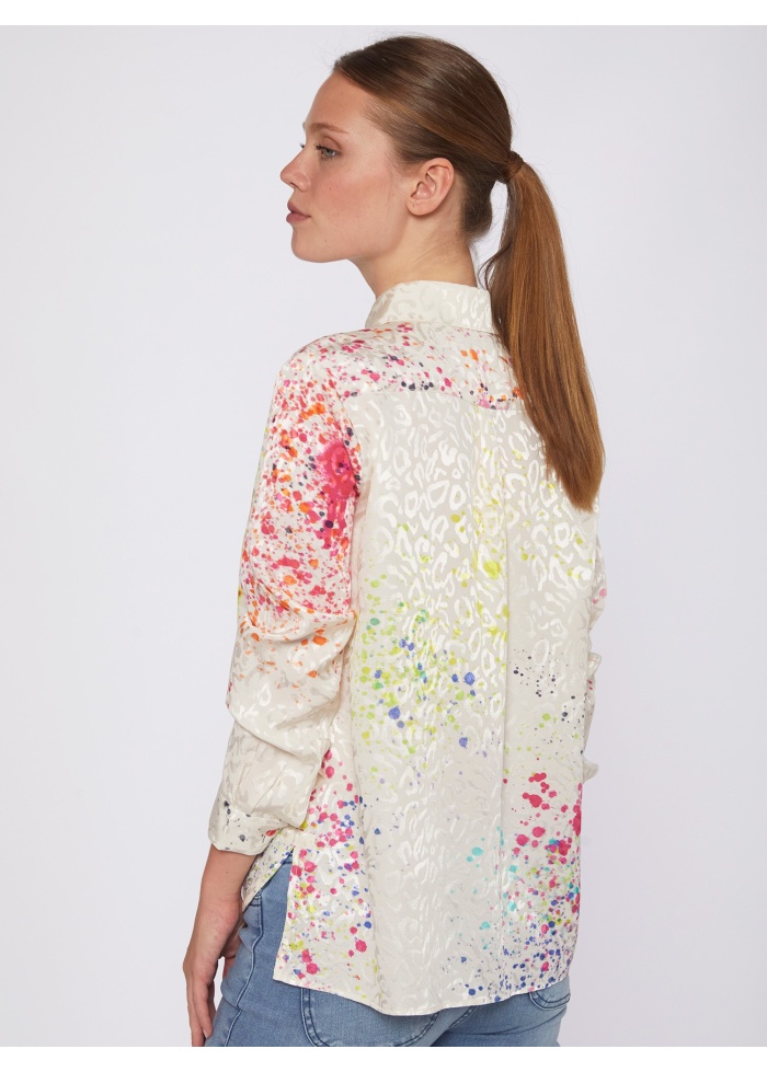Vilagallo | Isabella Art Stains Shirt