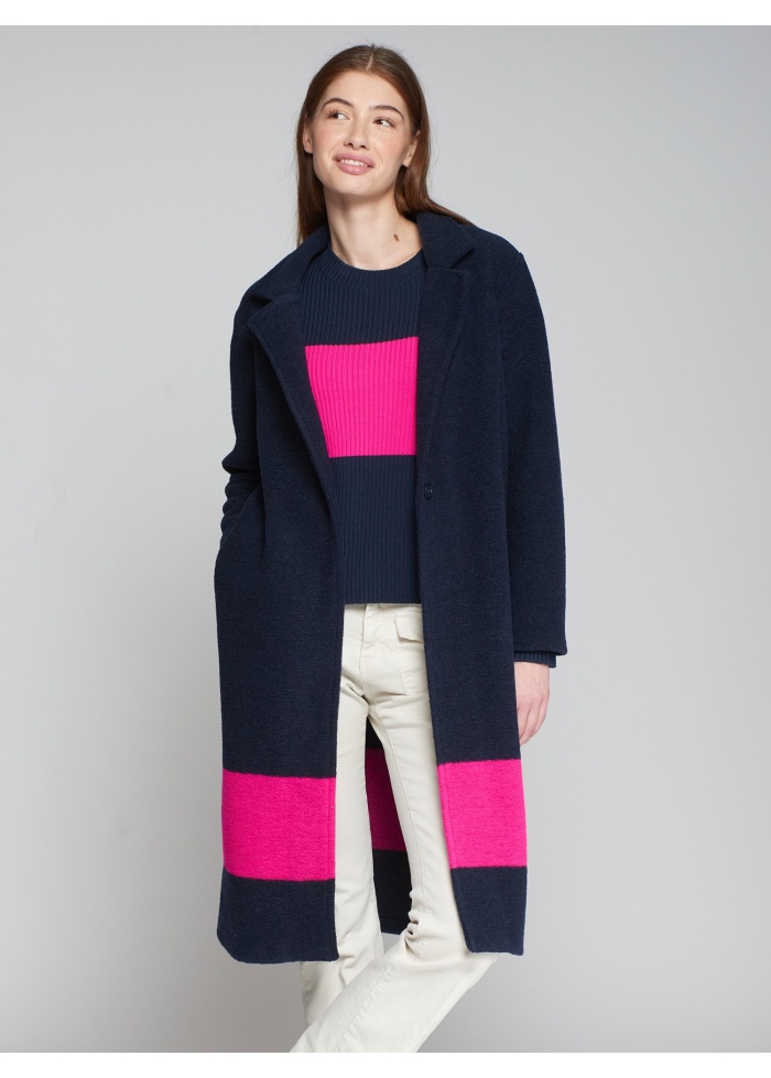 Vilagallo | Siena Navy Coat
