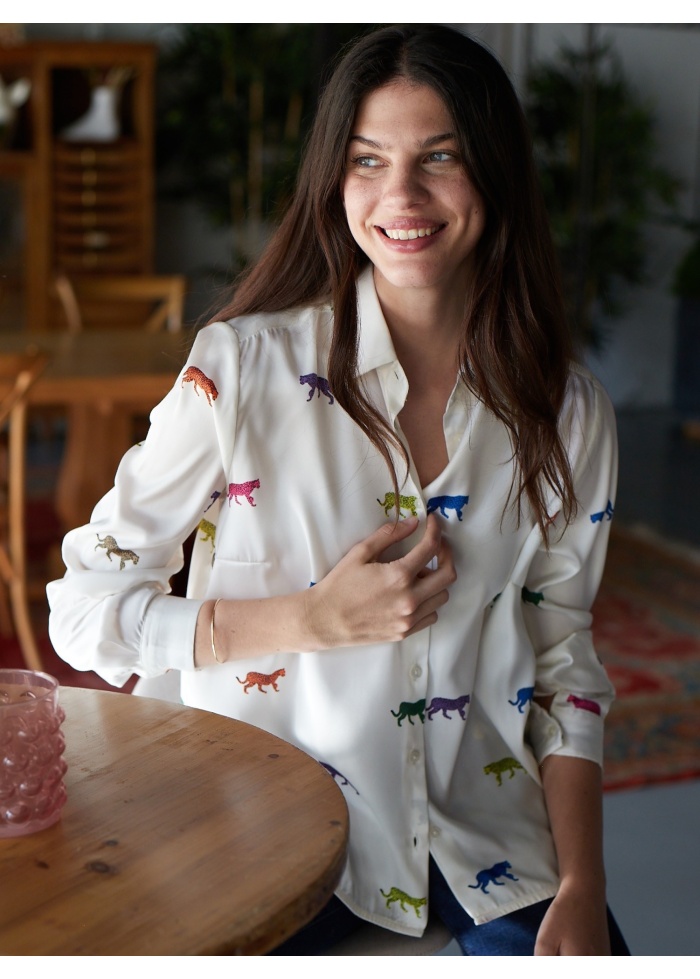 Vilagallo | Isabella Leopards Shirt