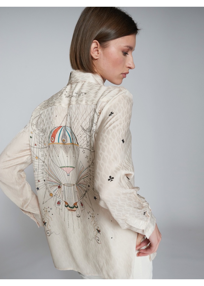 Vilagallo | Irina Estampado Globo Shirt