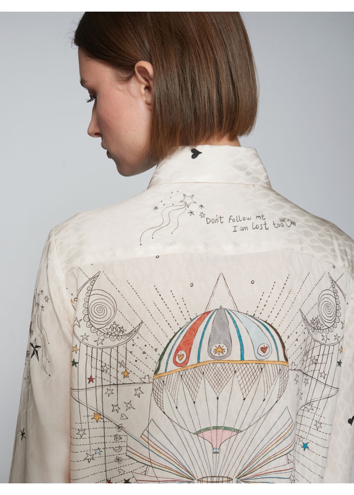Vilagallo | Irina Estampado Globo Shirt