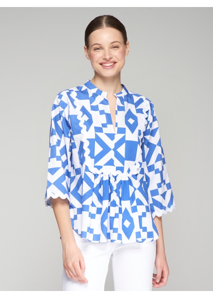 Vilagallo | Valerie Geo Azul Top