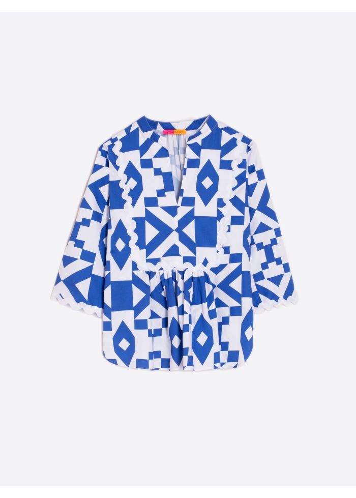 Vilagallo | Valerie Geo Azul Top