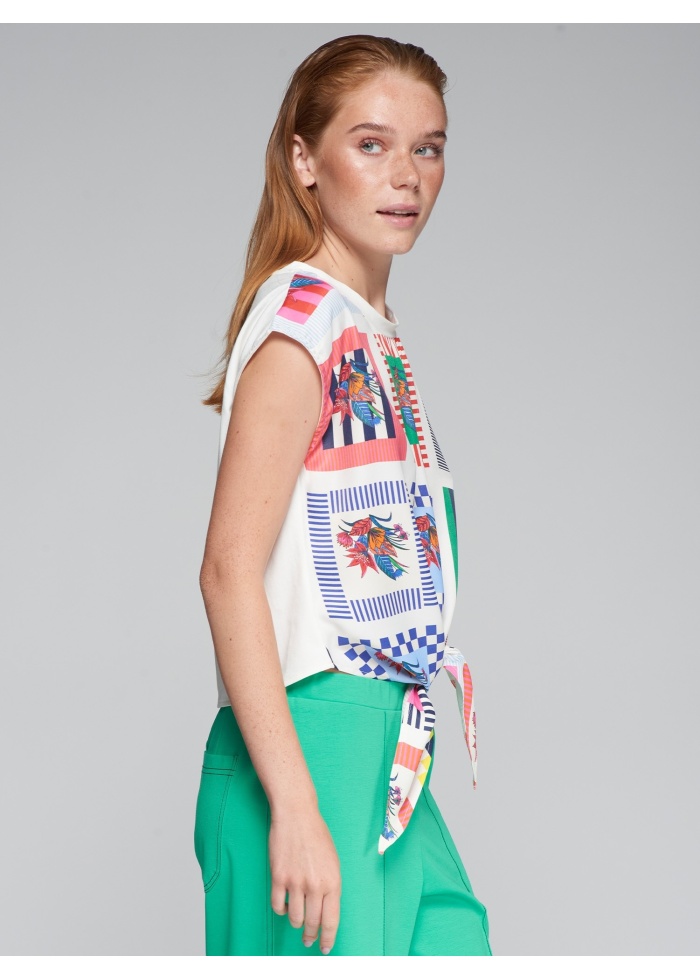 Vilagallo | Aliza Cuadros Flores Top