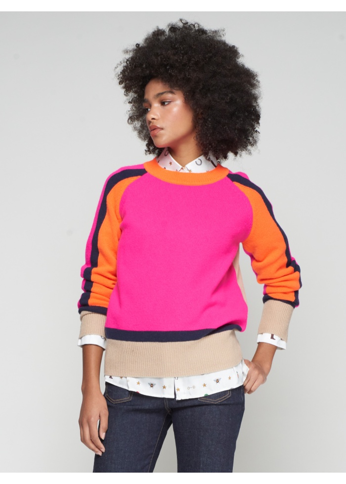 Vilagallo | Colour Block Jumper