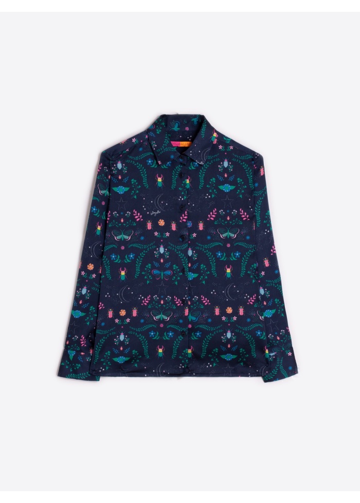 Vilagallo | Insect Print Shirt