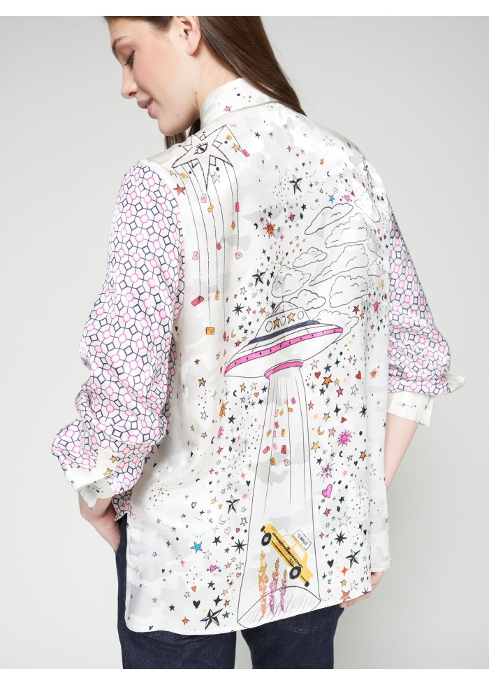 Vilagallo | Isa Geometrico Shirt