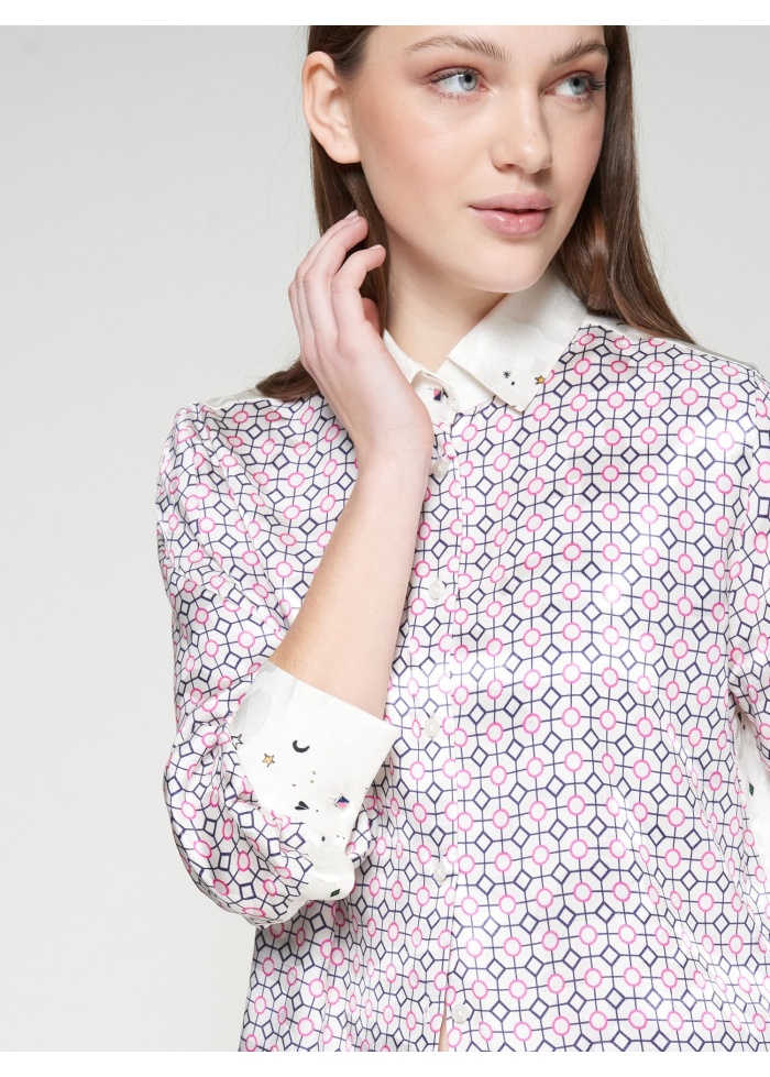 Vilagallo | Isa Geometrico Shirt