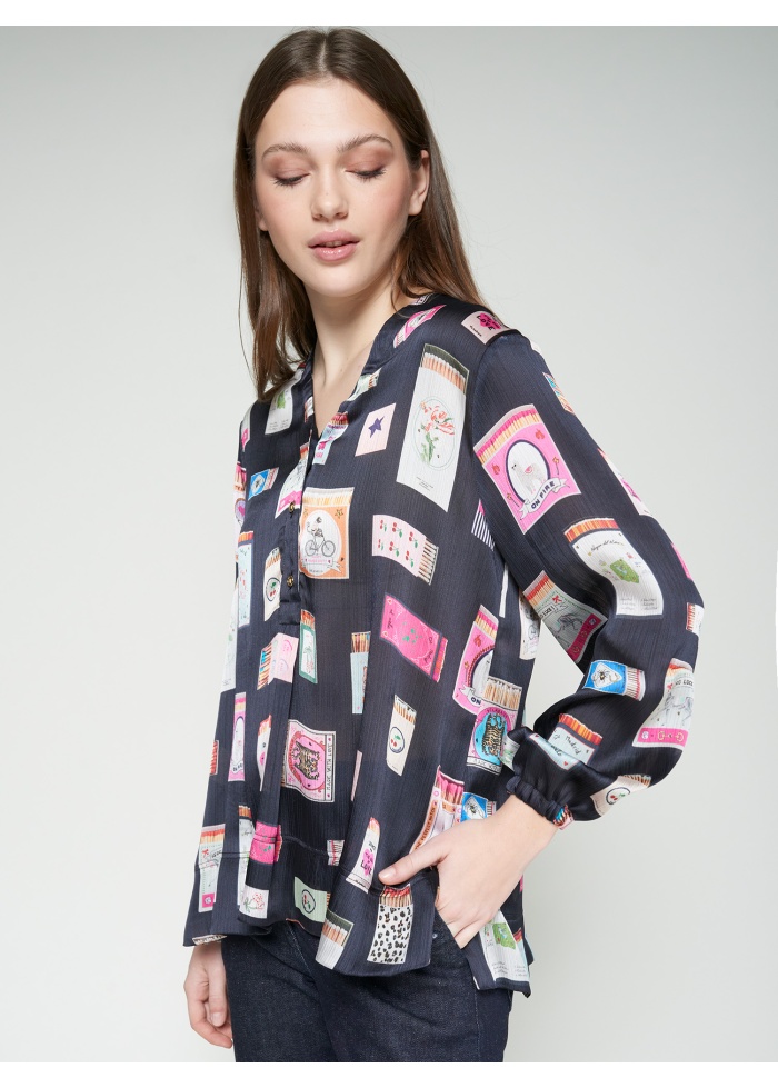 Vilagallo | Matchbox Blouse