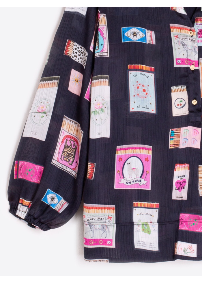 Vilagallo | Matchbox Blouse