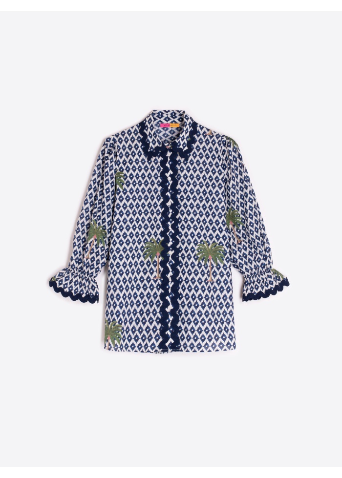 Vilagallo | Manga Palm Blouse
