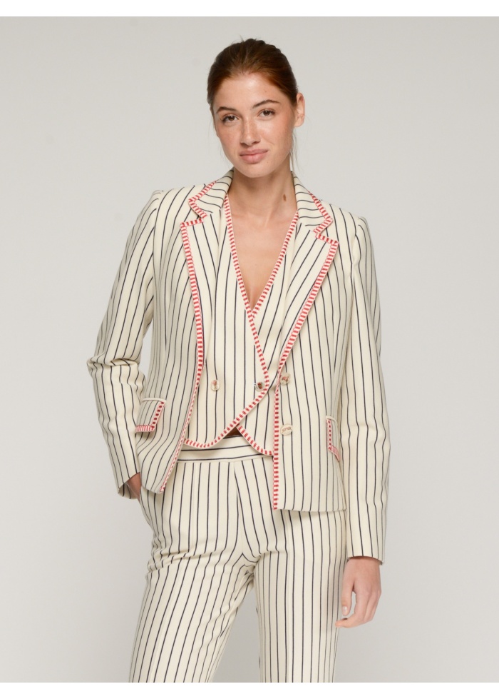 Vilagallo | Nuria Stripe Jacket