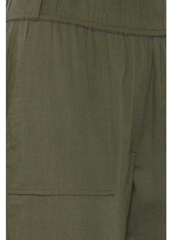 Fransa | Cotton Blend Trousers