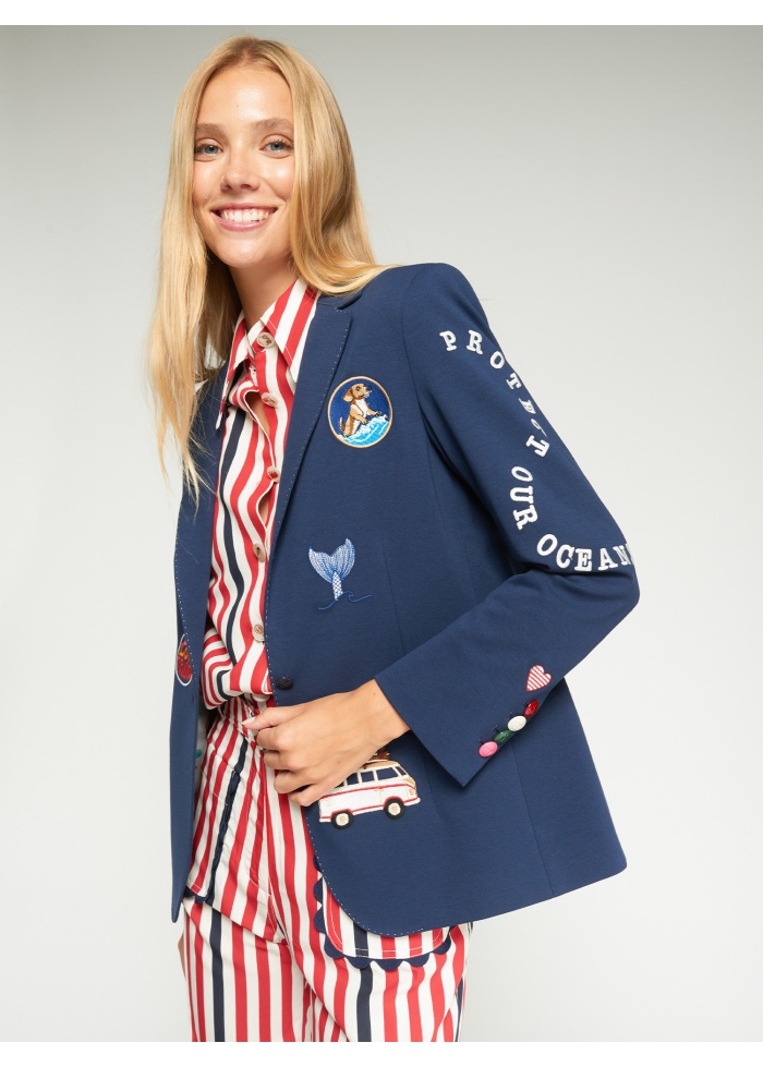 Vilagallo | Hannah Embroidered Jacket