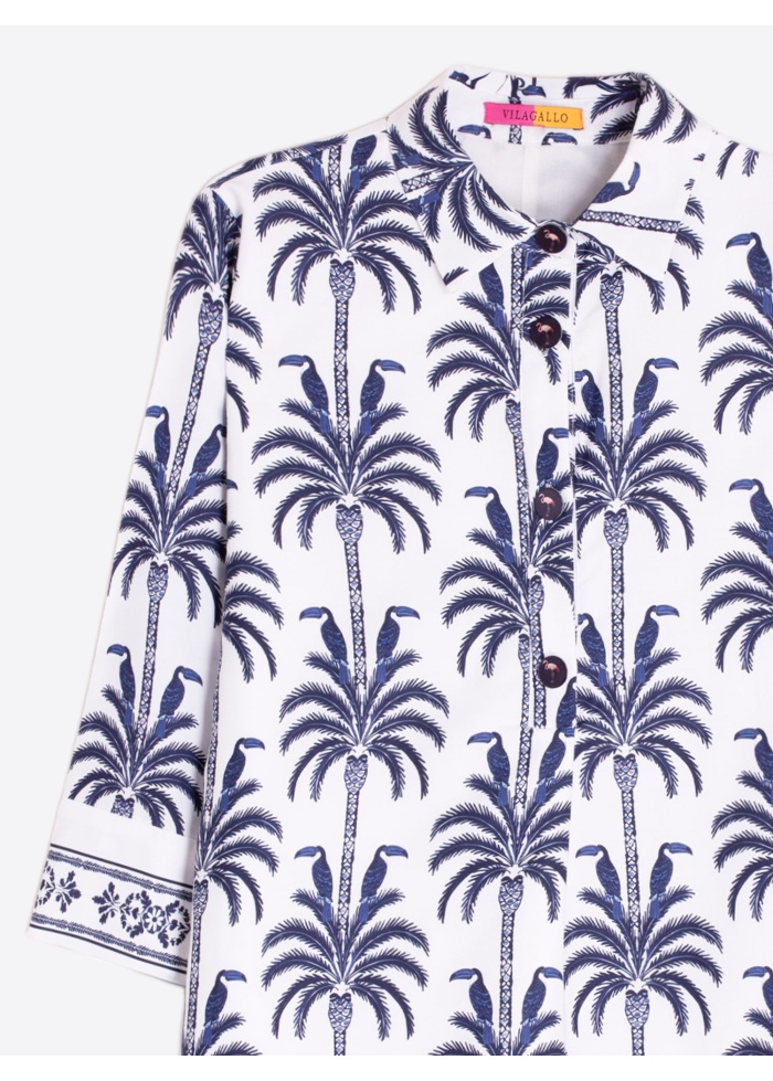 Vilagallo | Miranda Palmeras Tucan Print Dress