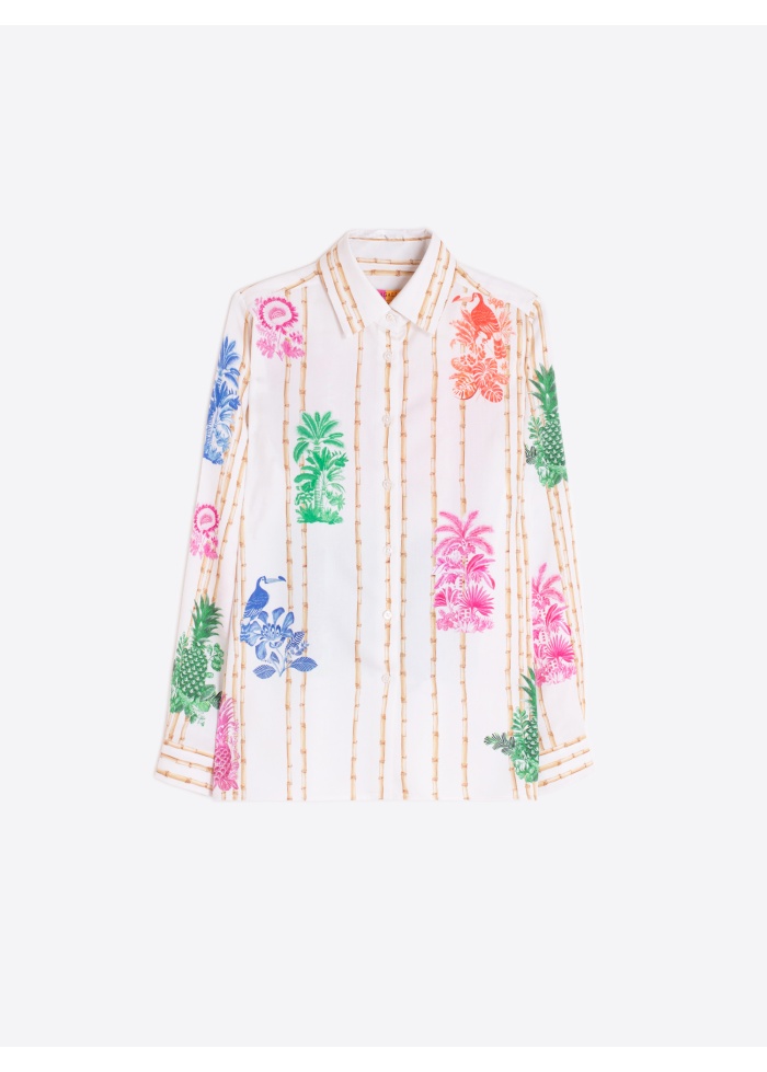 Vilagallo | Tea Bamboo Tucan Shirt 
