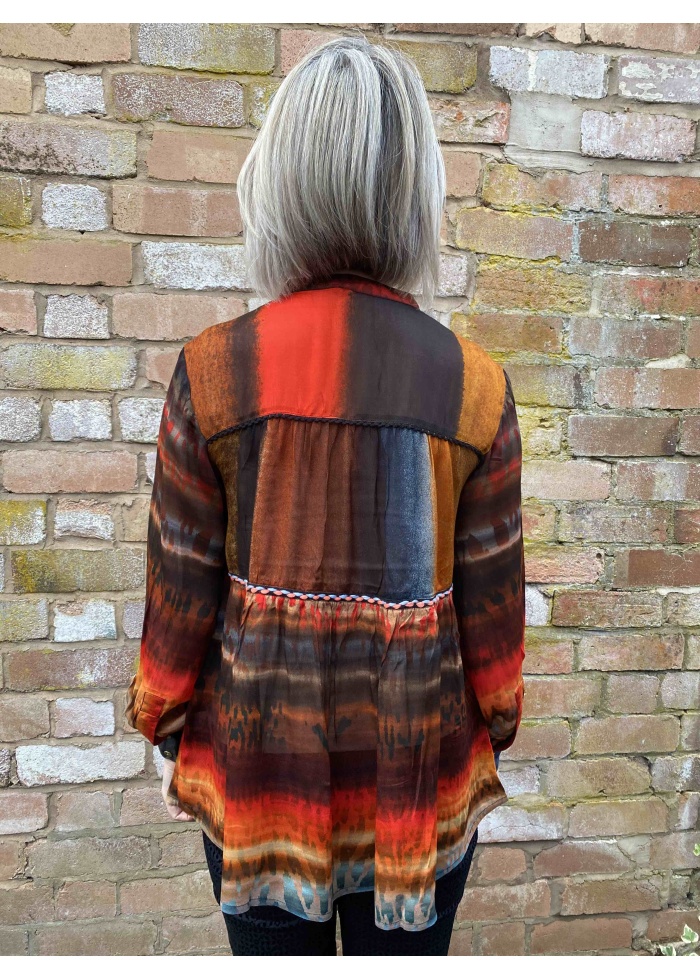 Blank | Silky loose top