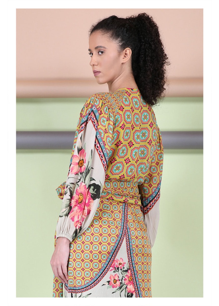 Blank | Yaleena Wrap Top