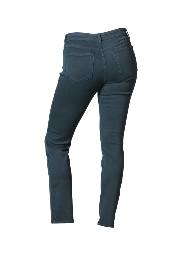 NYDJ - Fitted teal coloured jeans