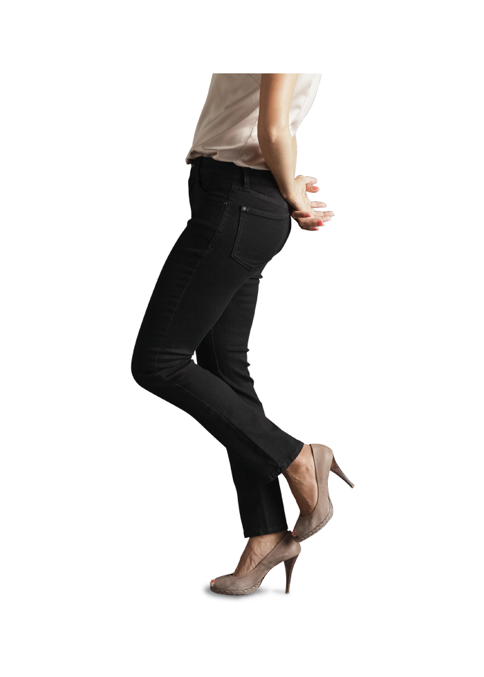 NYDJ - Fitted black jeans