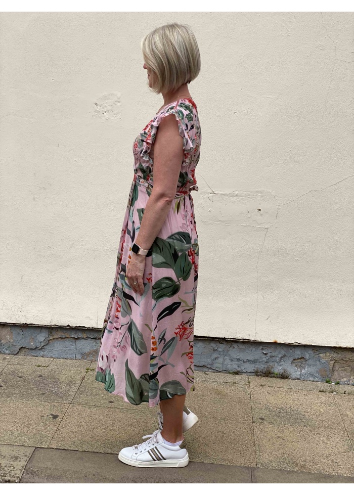 Blank | Ruffle Wrap Dress