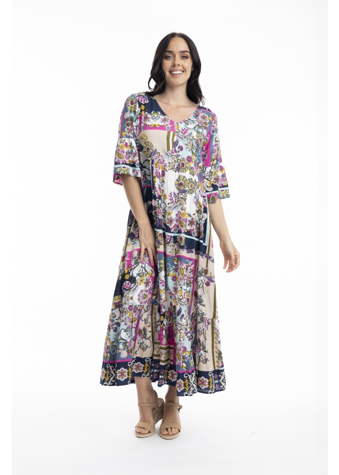 Orientique | Sotavento Peak Maxi Dress