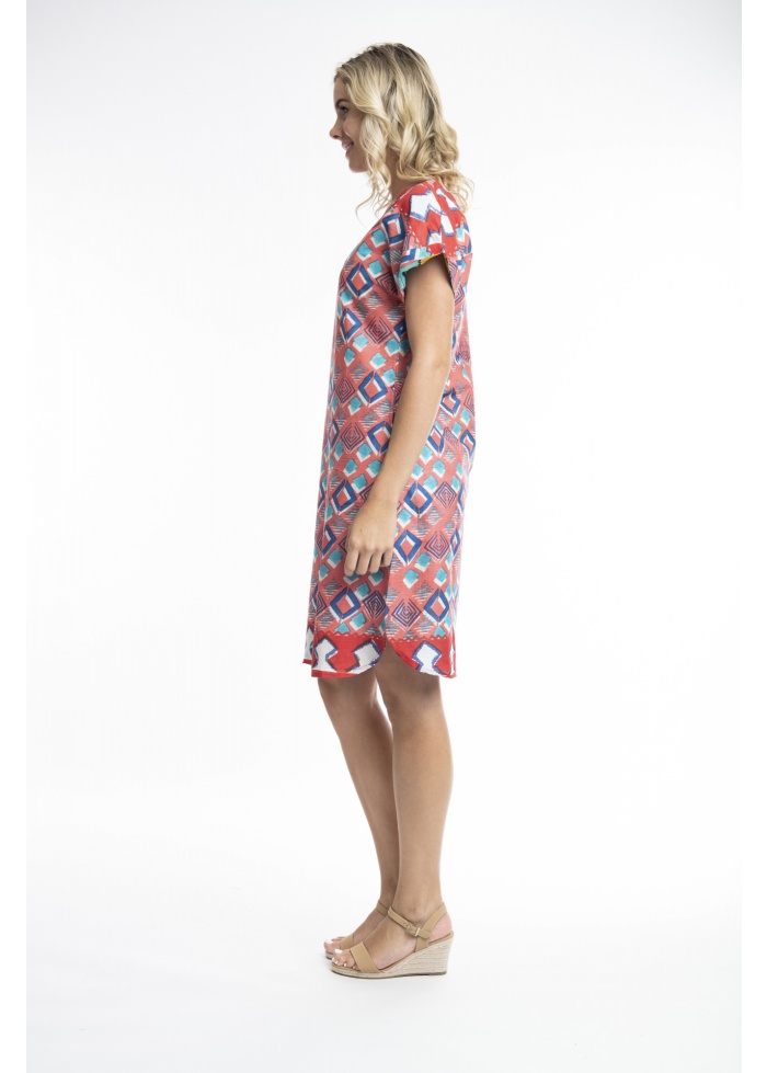 Orientique | Zio Reversible Shift Dress