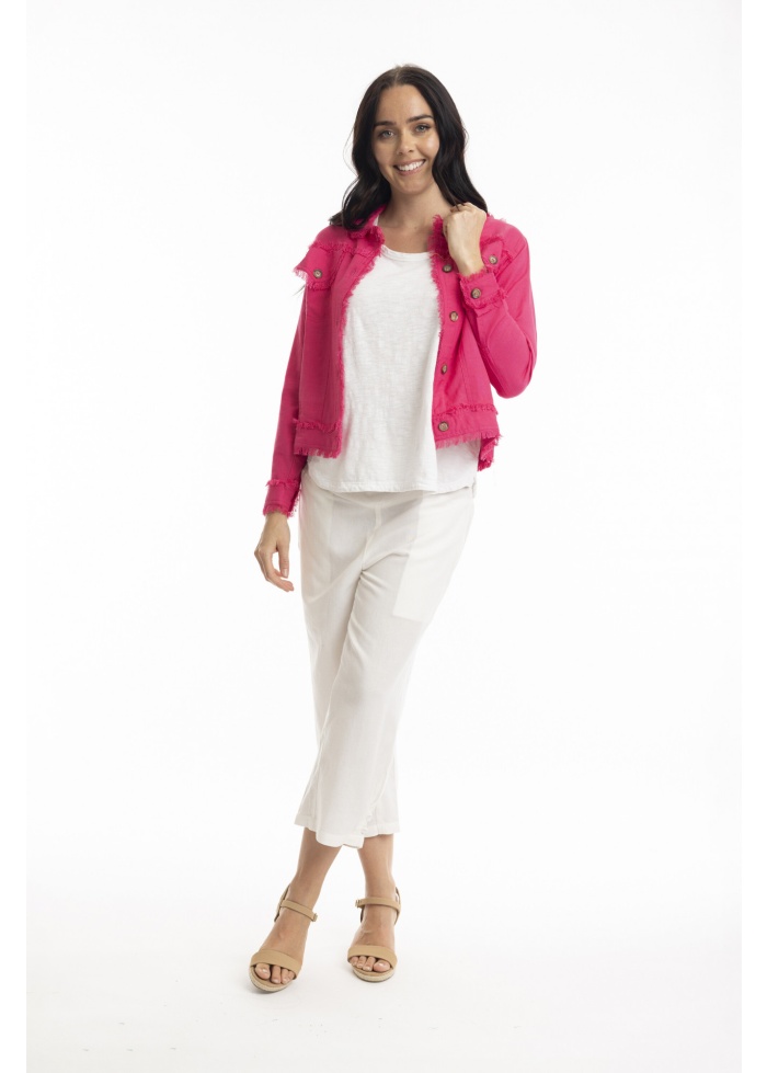 Orientique | Linen Blend Jacket