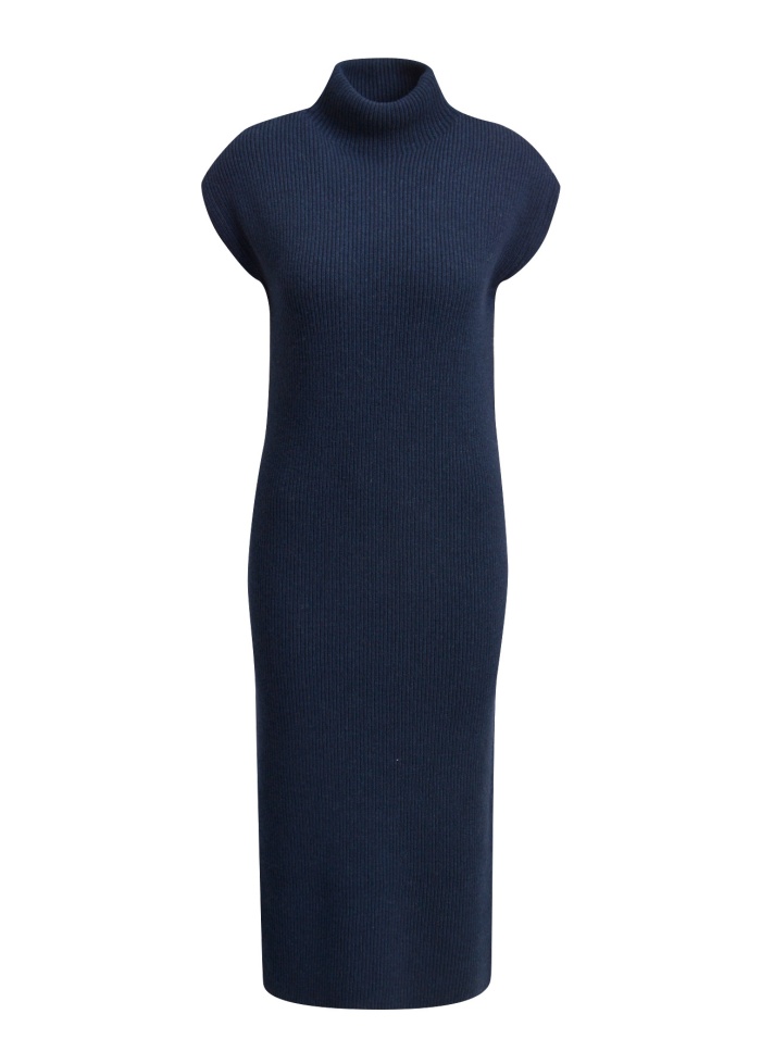 Milano | Navy Knitted Dress