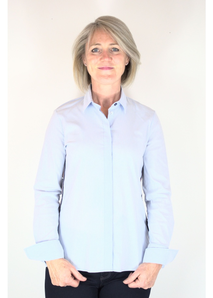 Just White | Pinstripe Shirt