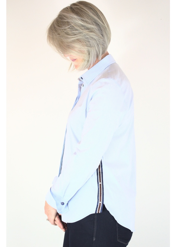 Just White | Pinstripe Shirt