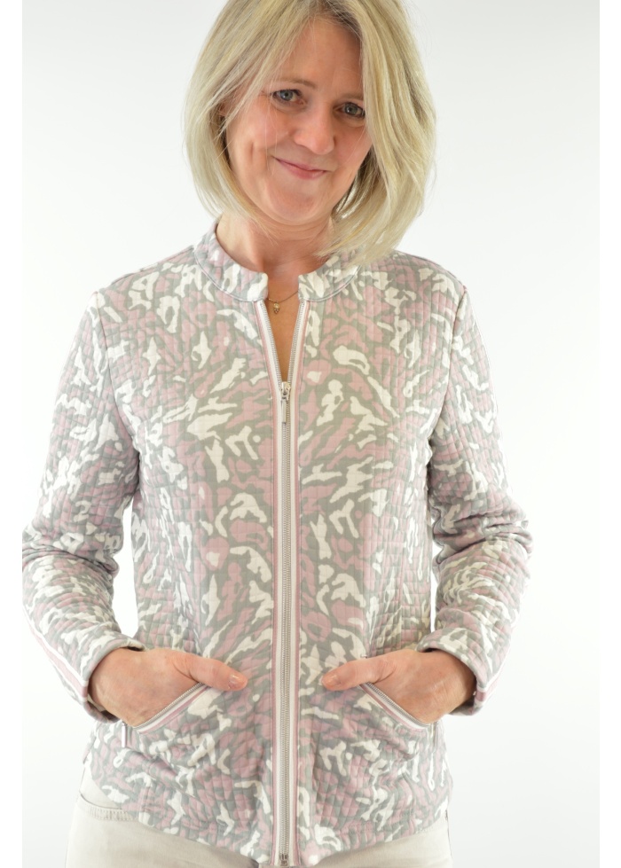 Just White | Zebra Jacket