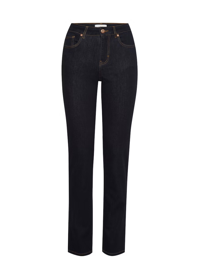 Pulz | Emma Dark Blue Unwash Slim Jeans 32