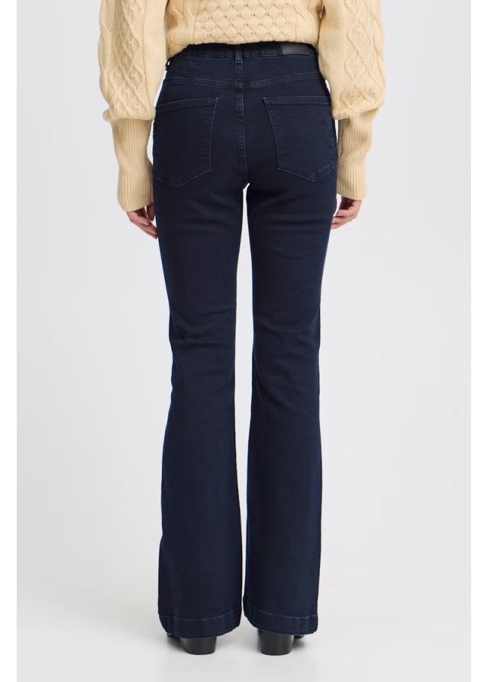 Pulz | Becca Bootcut Blue Black Denim Jeans