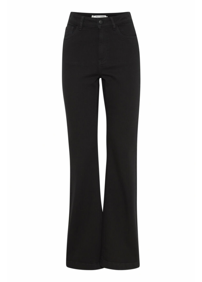 Pulz | Becca Bootcut Black Denim Jeans