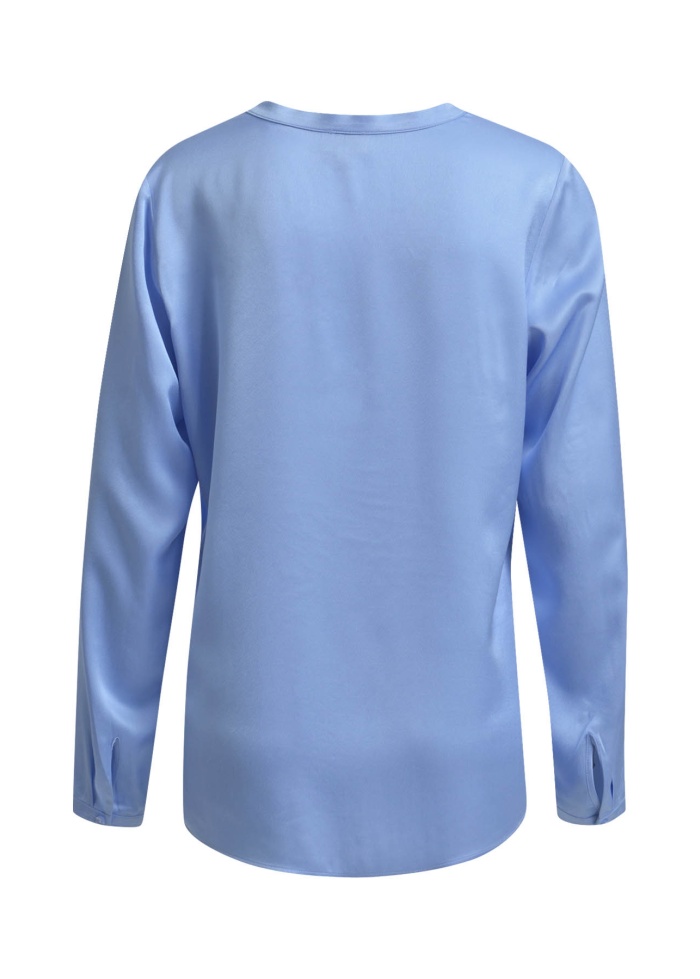 Milano | Satin V-neck Top