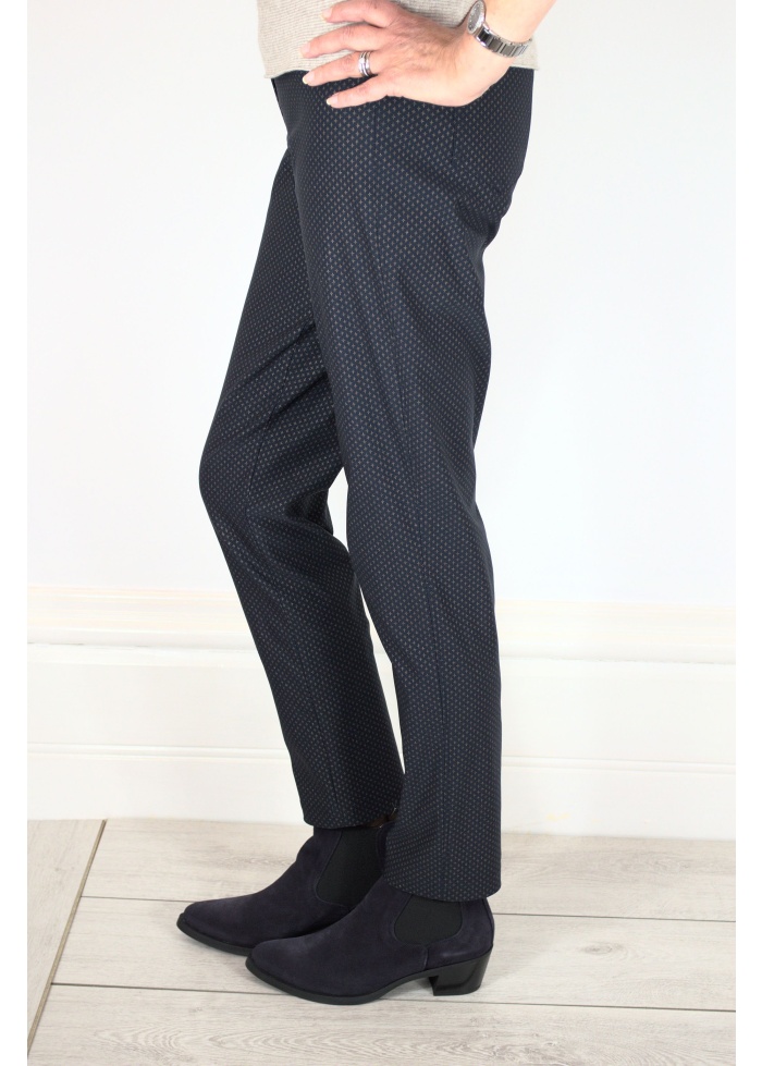 Robell | Bella Star Print Trouser