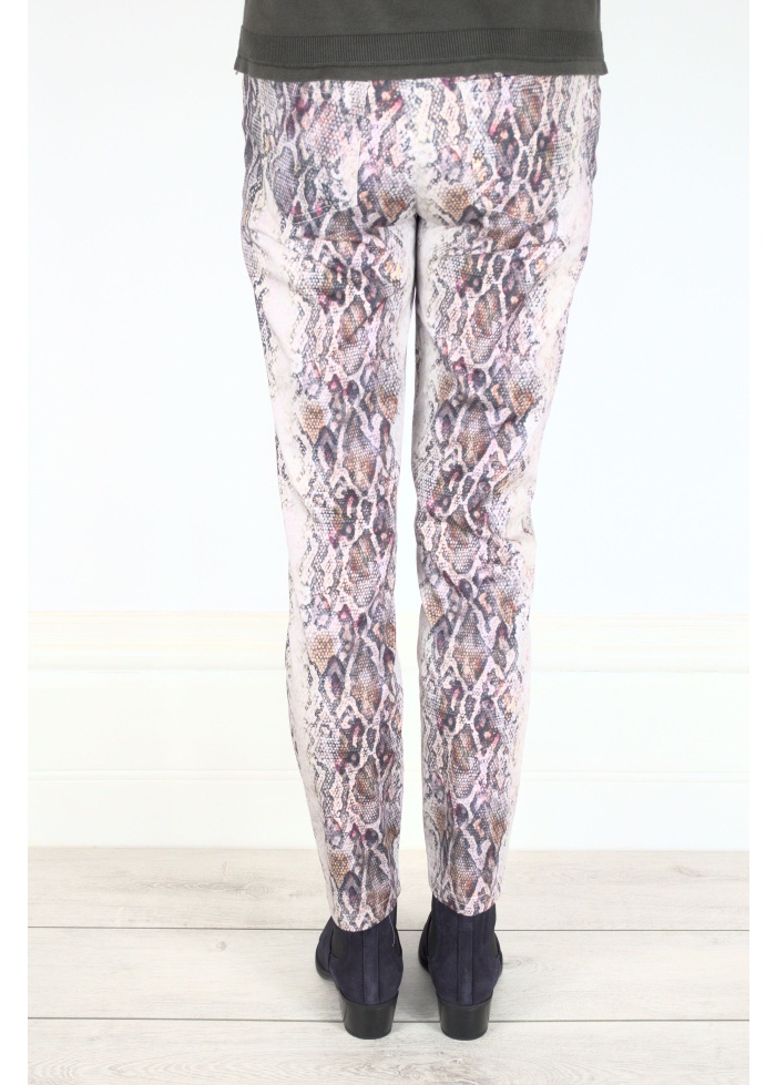 Robell | Rose Snake Pattern Trouser