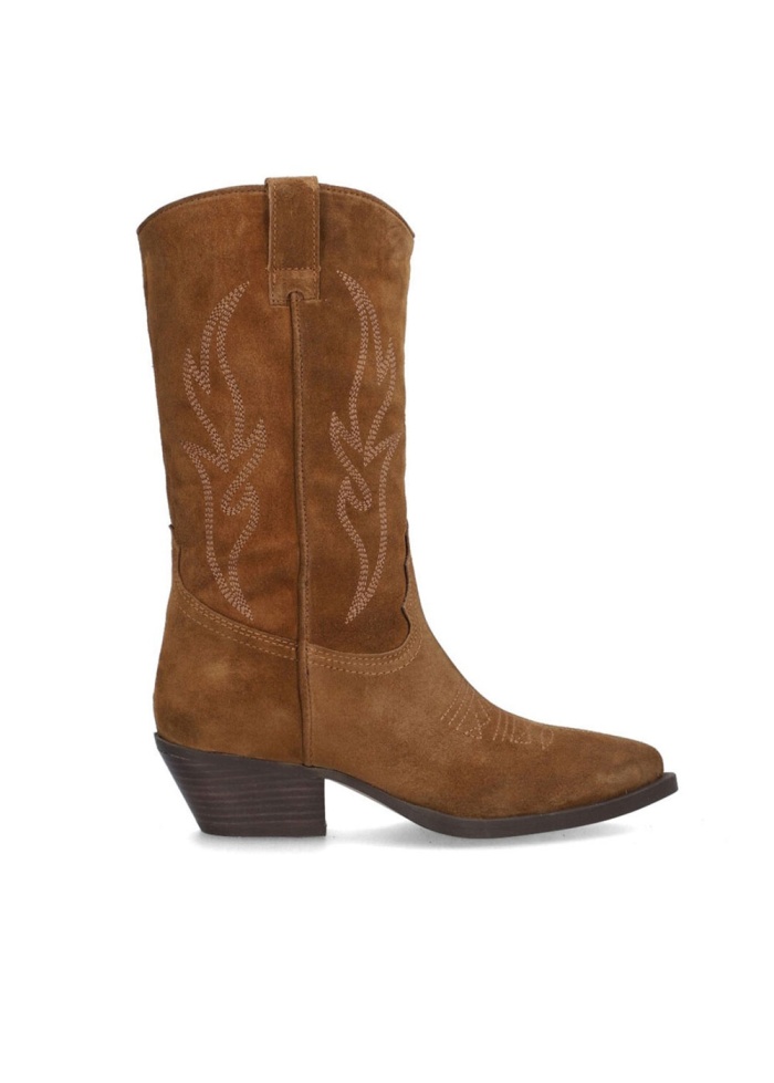 Alpe | Tan Suede Cowboy boot