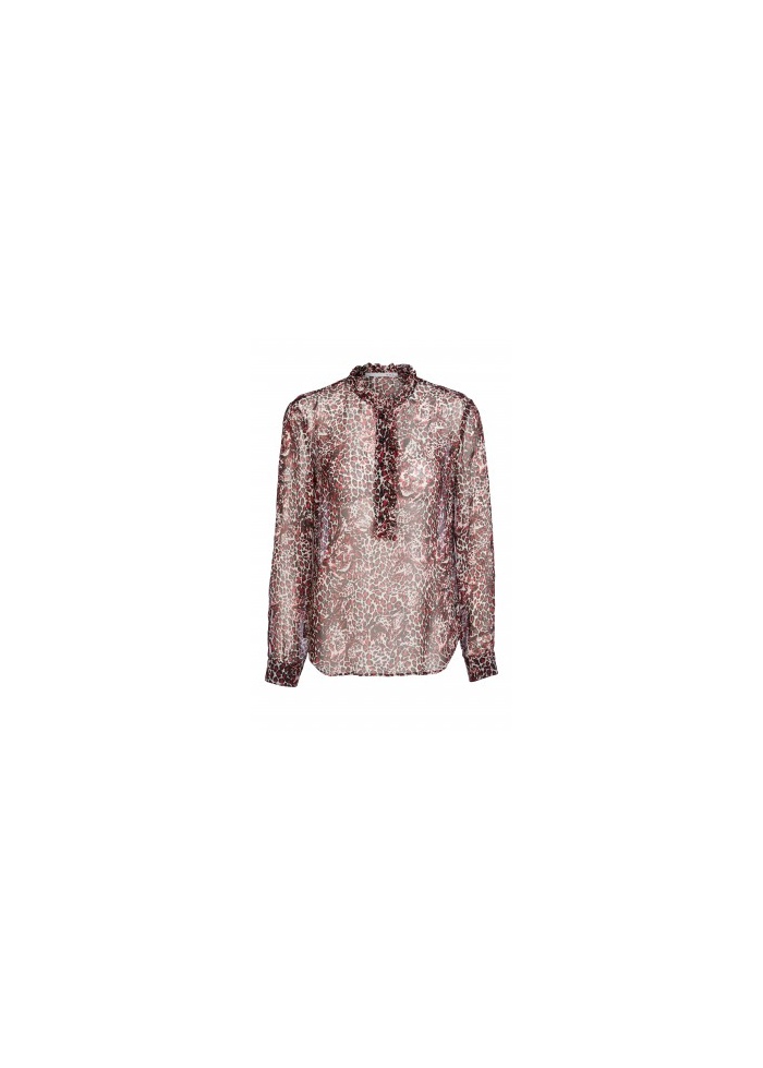 Leopard Print Blouse